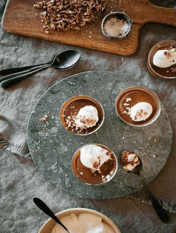 Delicious Salted Caramel Pots de Creme for Your Holiday Table