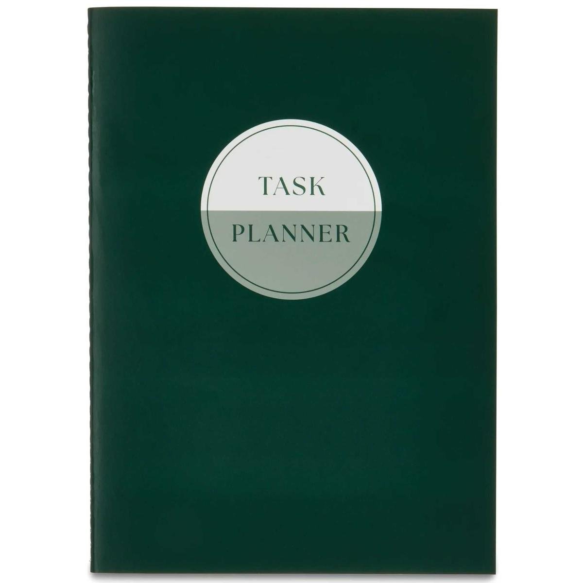 Green task planner book