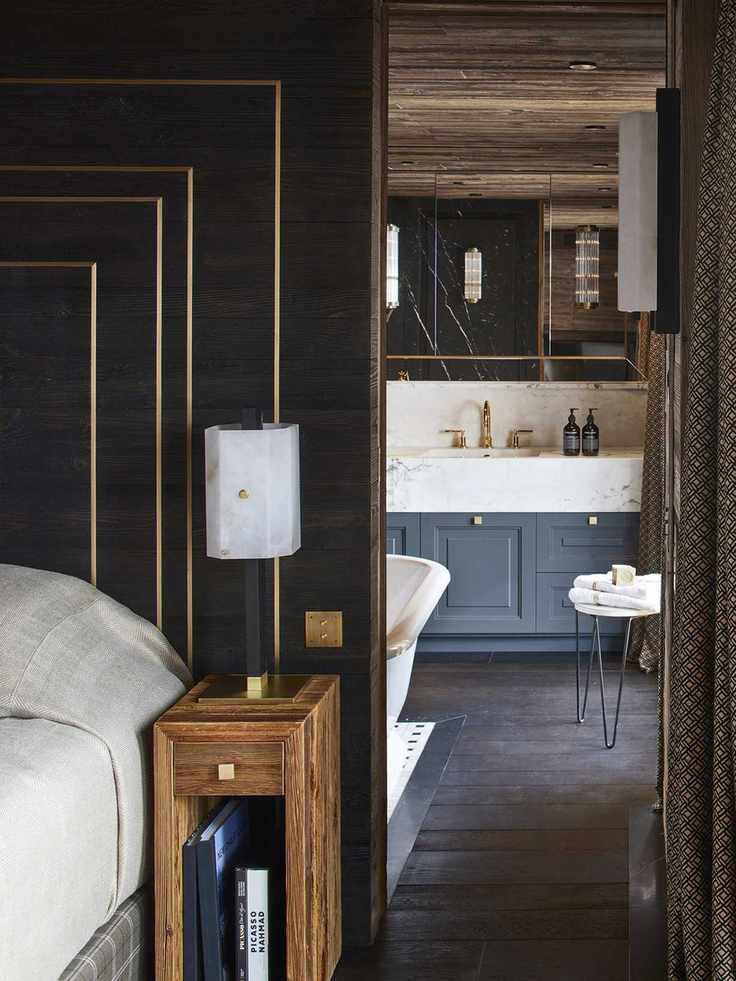 Bedroom featuring an ensuite bathroom