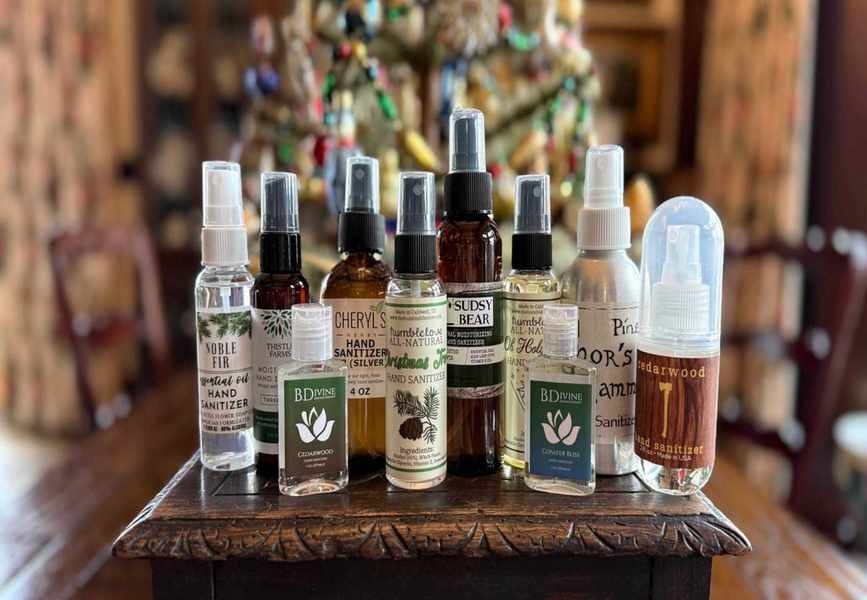 10 Pine Hand Sanitizers to Keep You Smelling Like a Christmas Tree