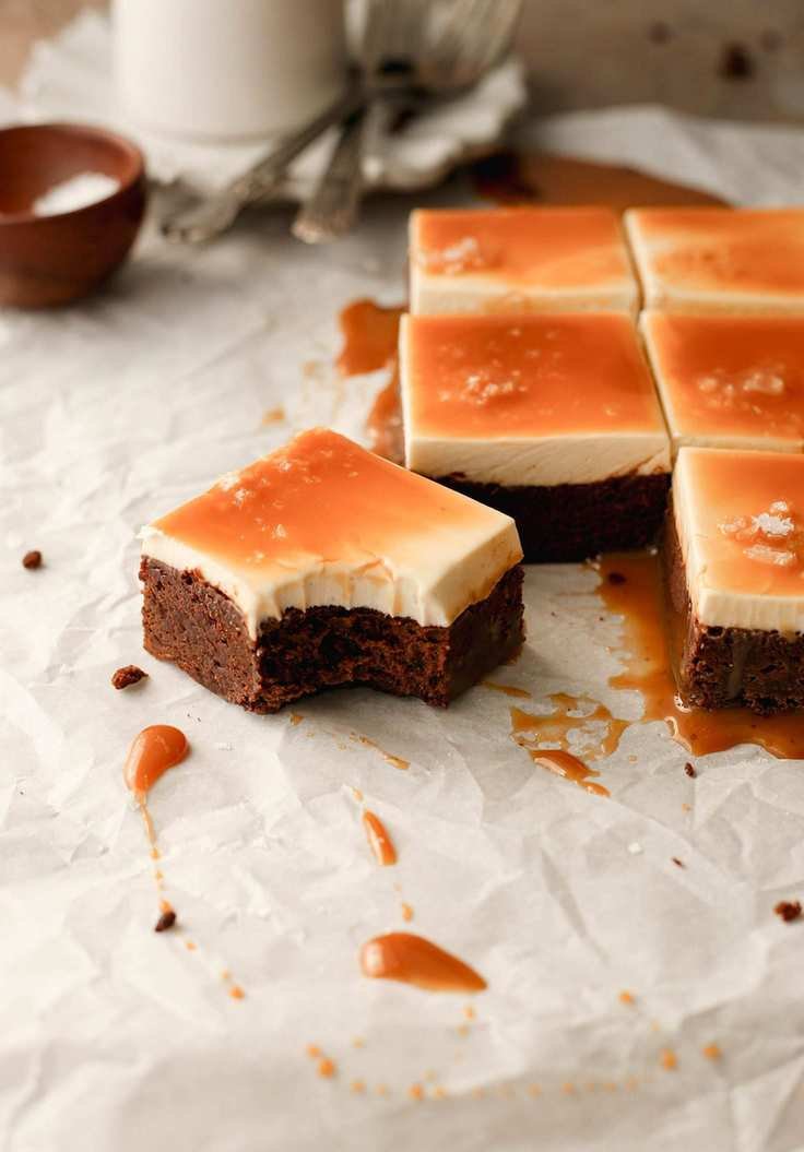 Irresistibly Decadent Salted Caramel Cheesecake Brownies