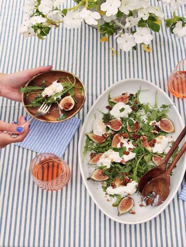 Delicious Fig and Burrata Salad Perfect for Summer Gatherings