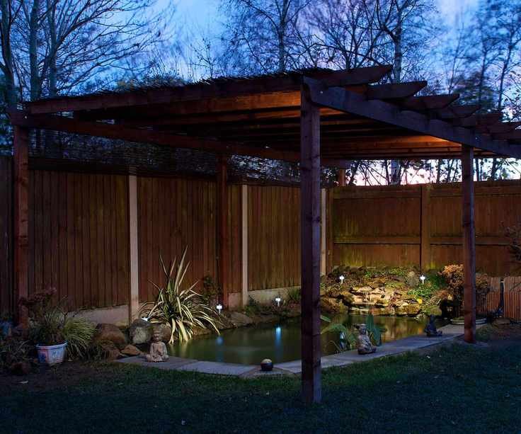 Pergola lighting ideas