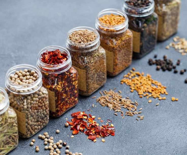 Spice jars