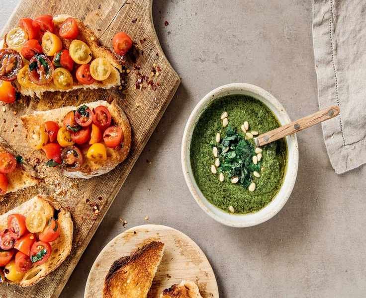 Satisfy Your Italian Cravings with This Easy Vegan Pesto Recipe