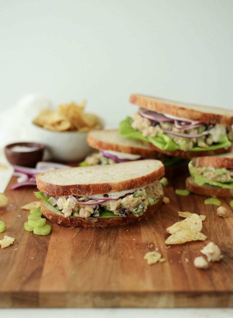 Chickpea Salad Sandwiches