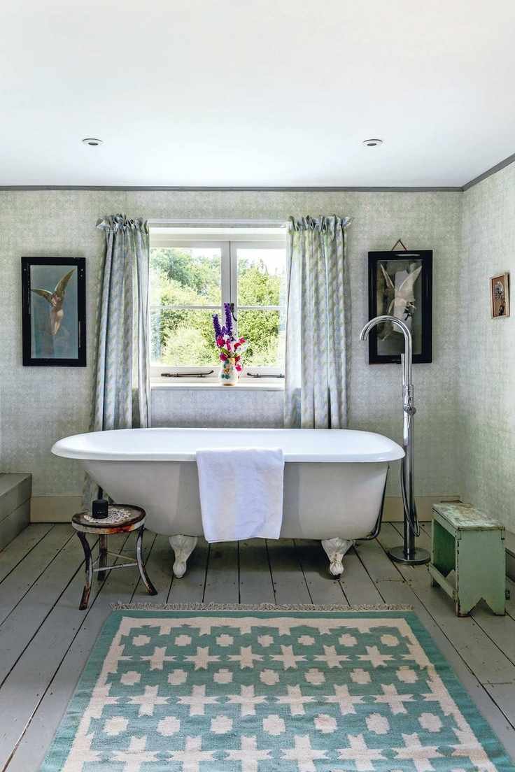 Molly Mahon bathroom rug