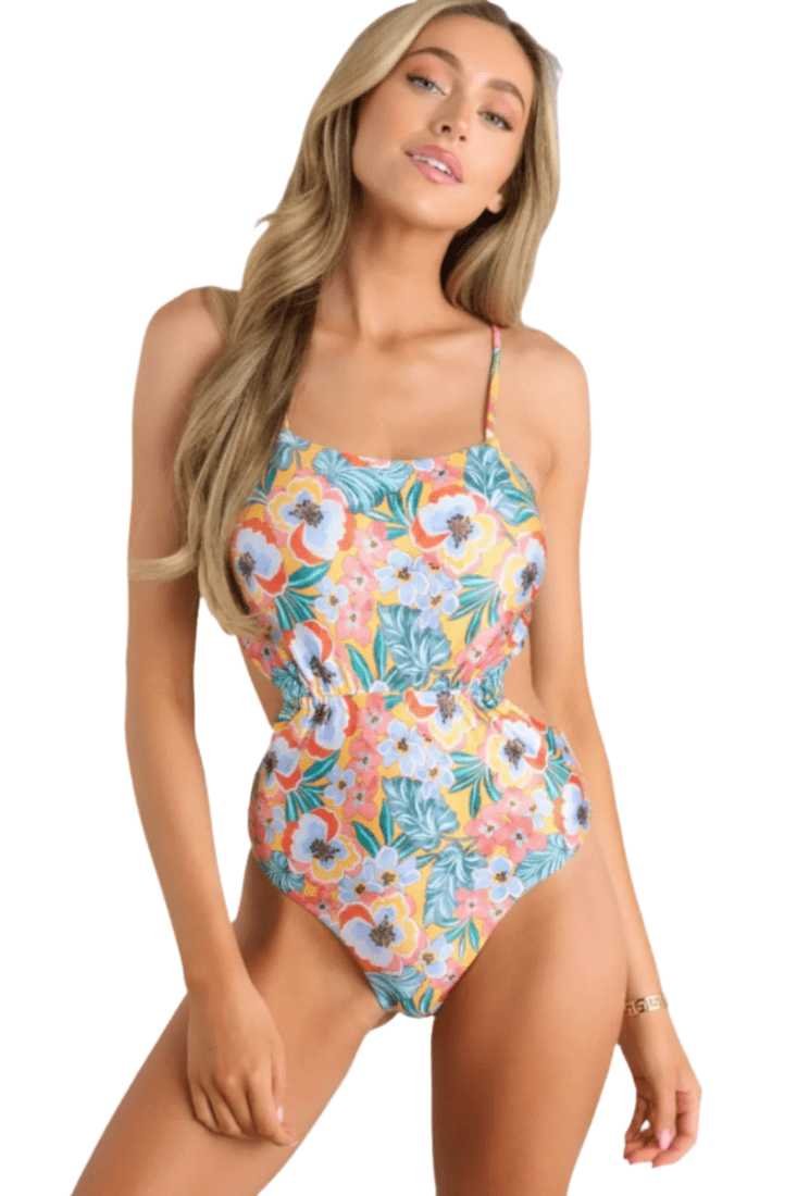 Lilo Vintage Floral One Piece Swimsuit