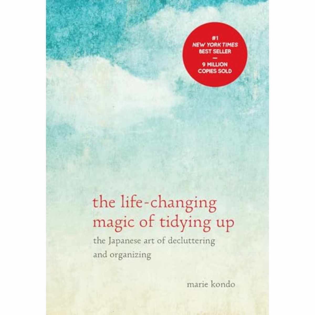The cover of a bestselling organizing book