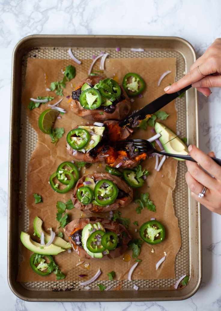 Flavorful Spicy Stuffed Sweet Potatoes for a Guilt-Free Treat