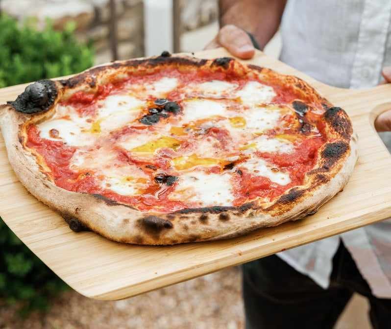 Sausage Burrata Pizza