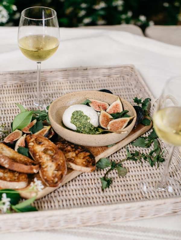 Burrata, Fig, and Pesto: A Simple 4-Ingredient Appetizer