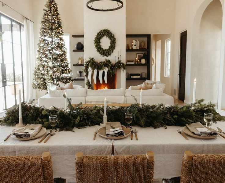 Celebrate with Style—My Scandinavian Holiday Table Setup