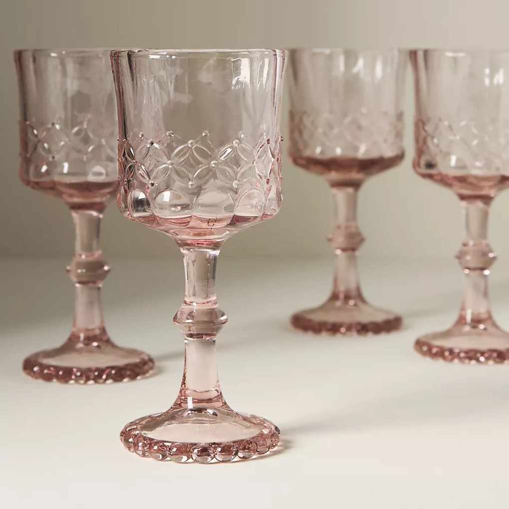 Savannah Wine Glasses, Set of 4
