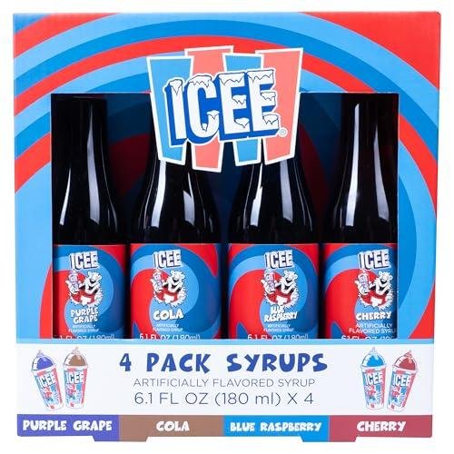 ICEE 4 Pack Slushie Syrups