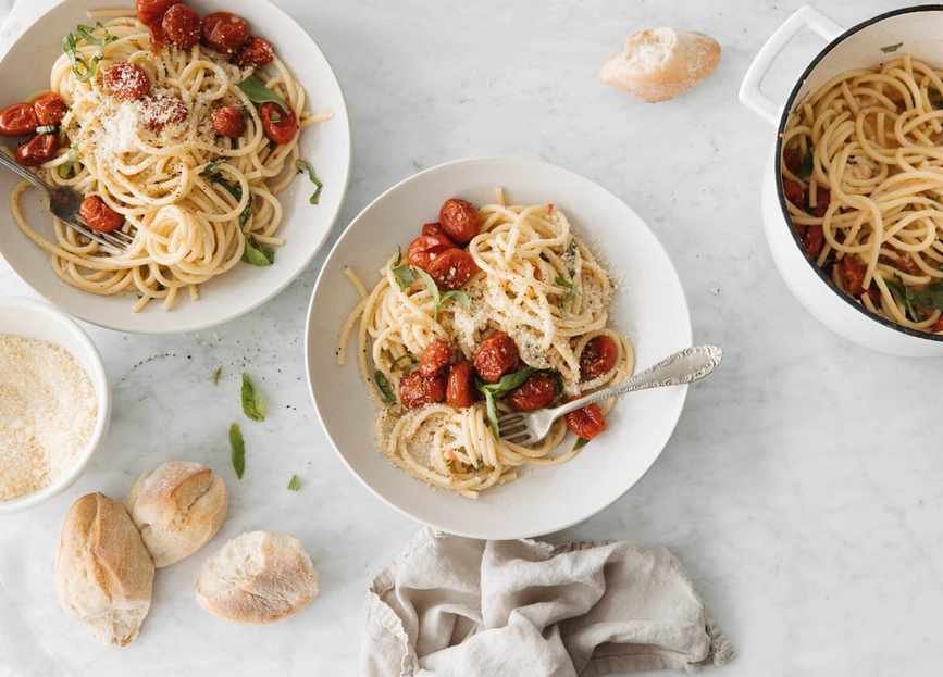 Energizing Tomato Pasta Recipe with a Unique Ingredient