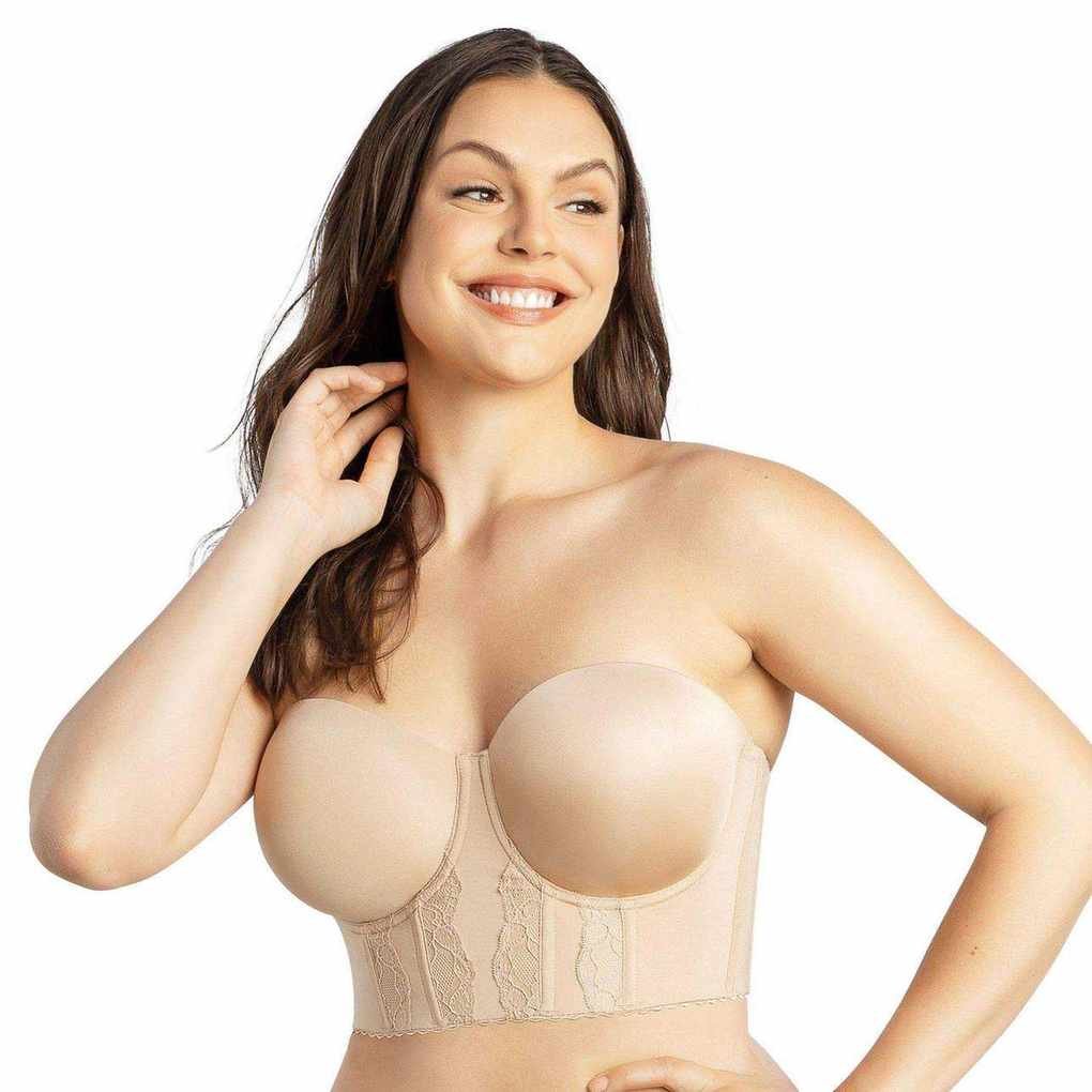 Elissa Longline Bustier Strapless Bra