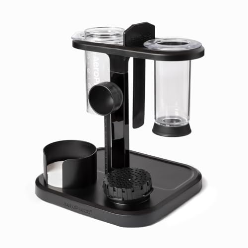 Aeropress Organizer Stand, Durable Coffee Bar Station and Compact Storage Solution Fits Every Aeropress Manual Coffee Maker (except Premium and Go)