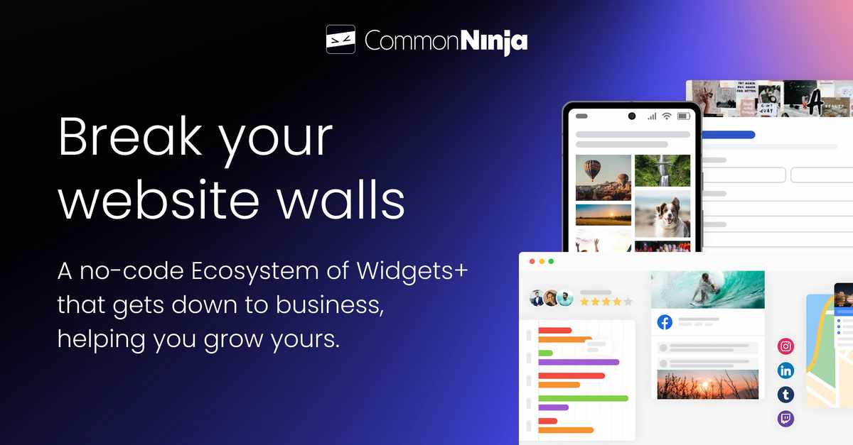 Unlocking Website Potential: Explore Common Ninja's Offerings