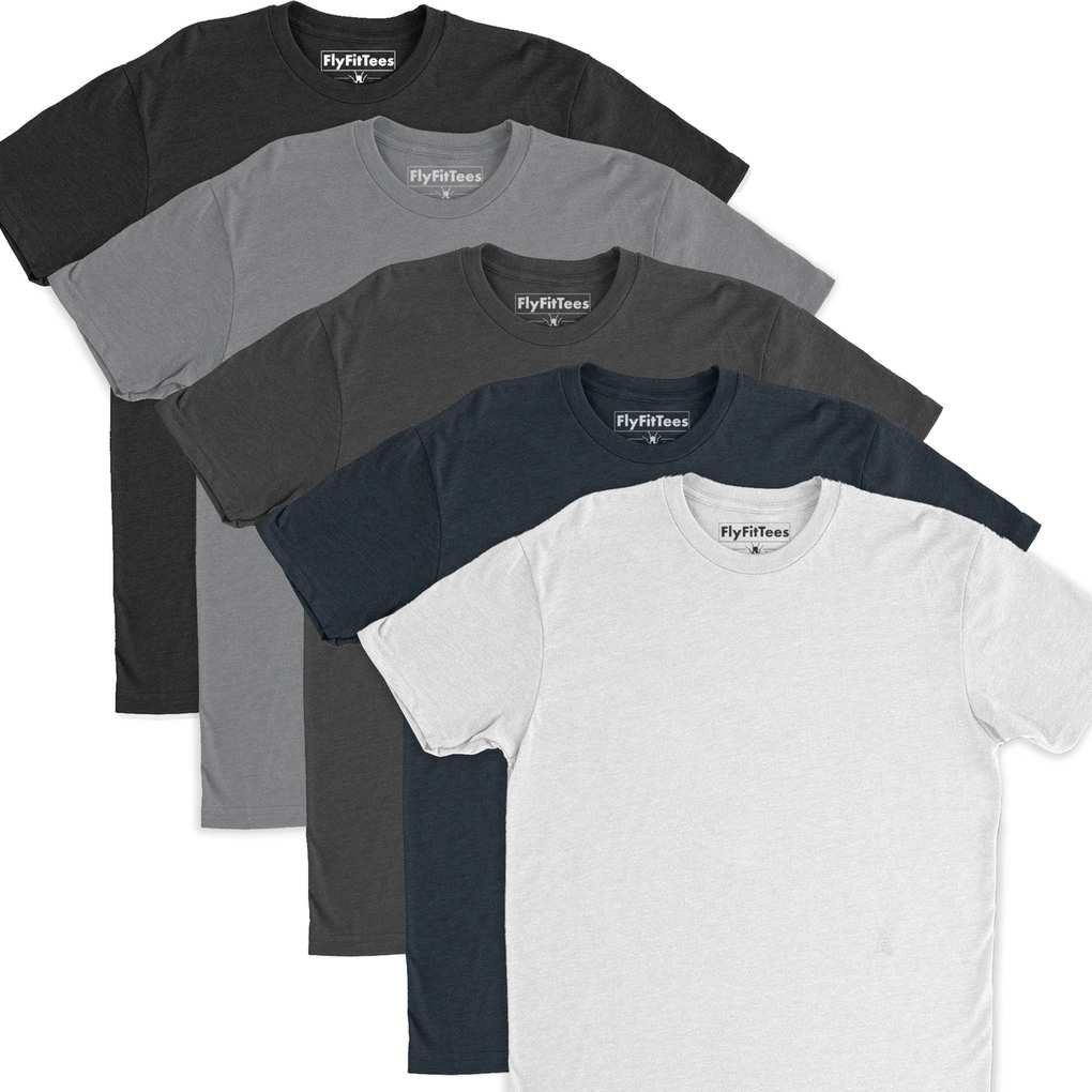 SoFly Original Perfect Fit Tee - 5 Pack - Original 5 Collection
