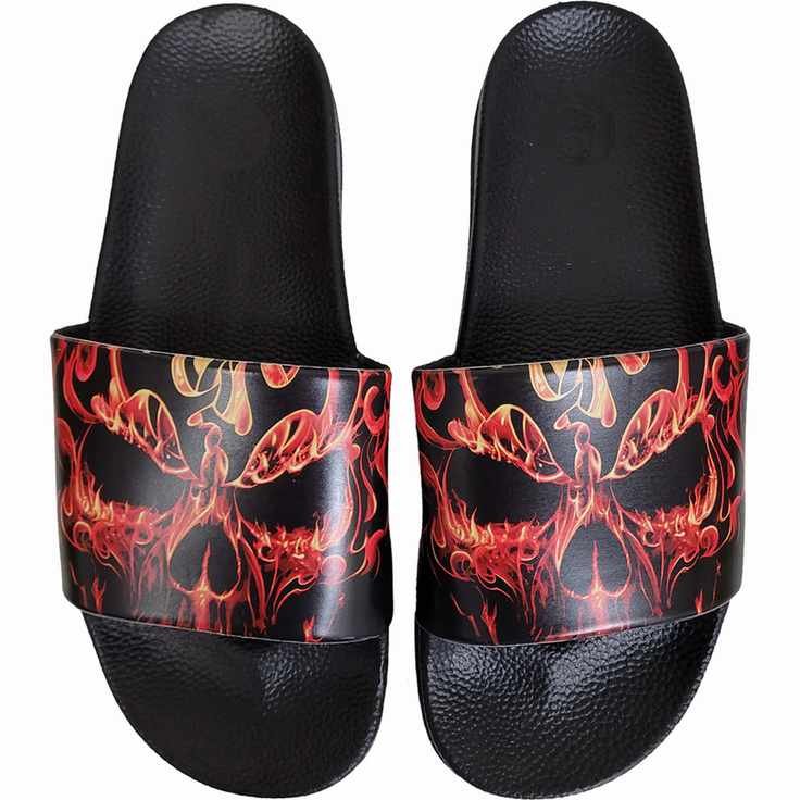 SKULL BLAST - Slides - Athletic Sandals