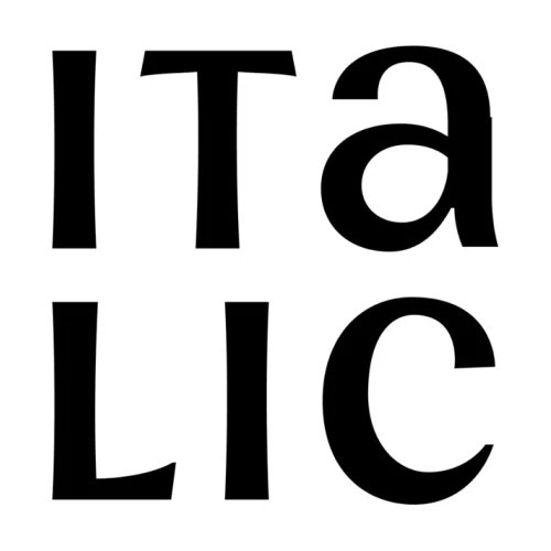 Italic — 10% off