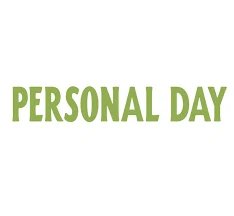 Personal Day — 10% off